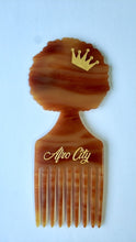 Load image into Gallery viewer, Pre-Order Afro City Fundraiser Hair Pick-Ships Oct. 20th