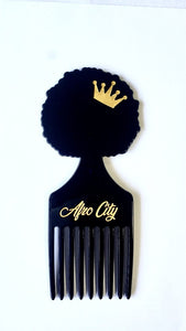 Pre-Order Afro City Fundraiser Hair Pick-Ships Oct. 20th