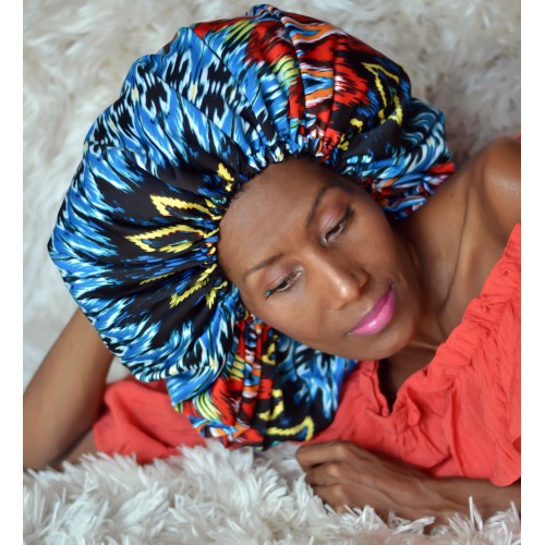 Satin Lined Bonnet – Afrolicious Hair